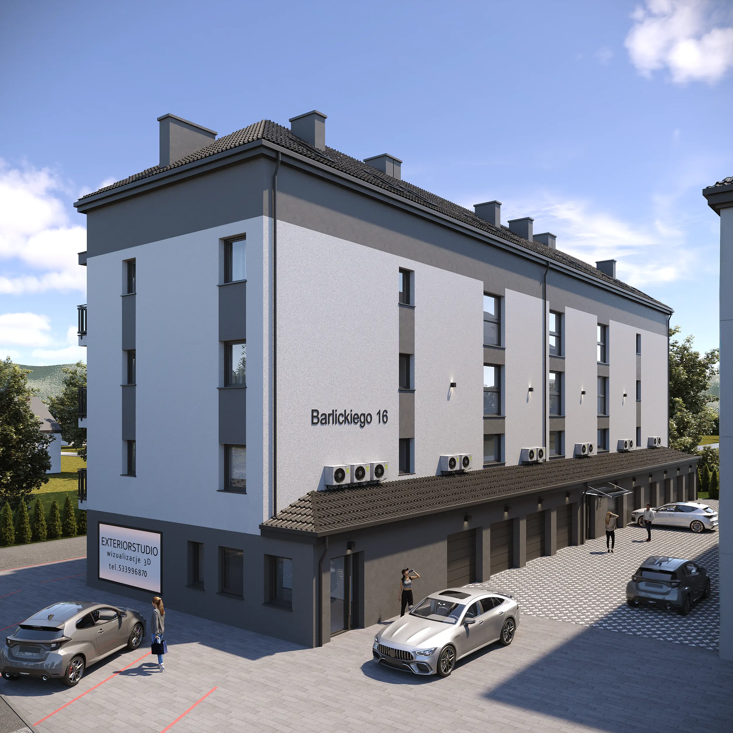 wizualizacja budynku