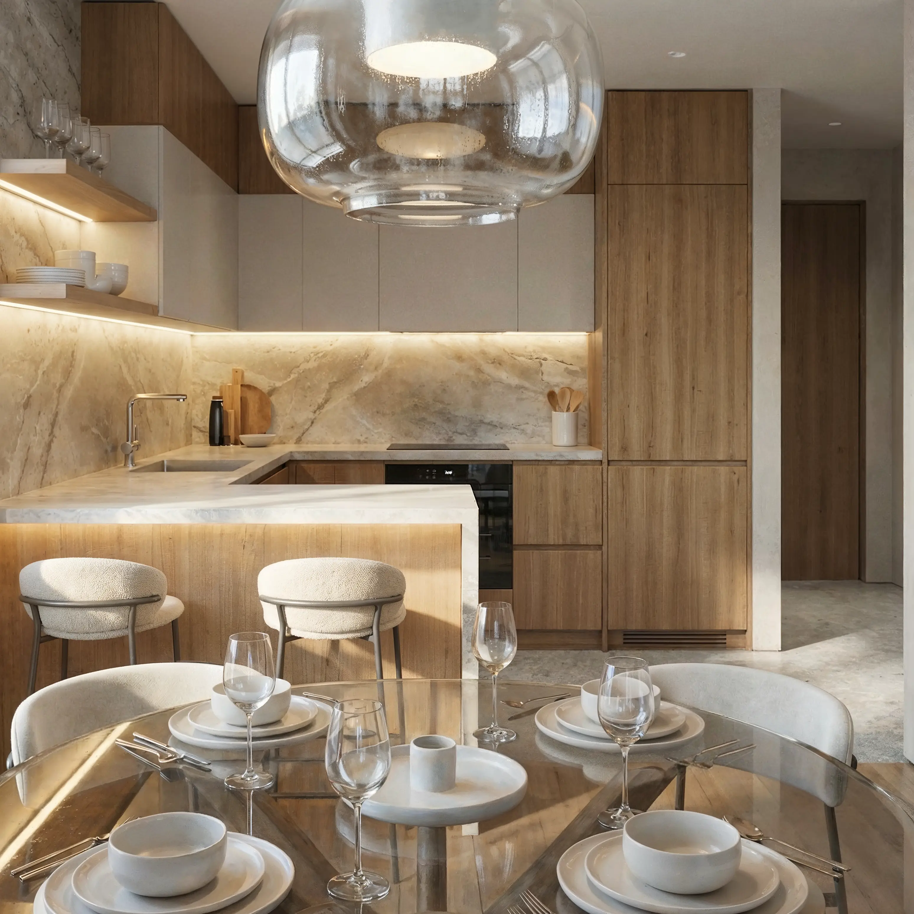 Mieszkanie dwupoziomowe większe