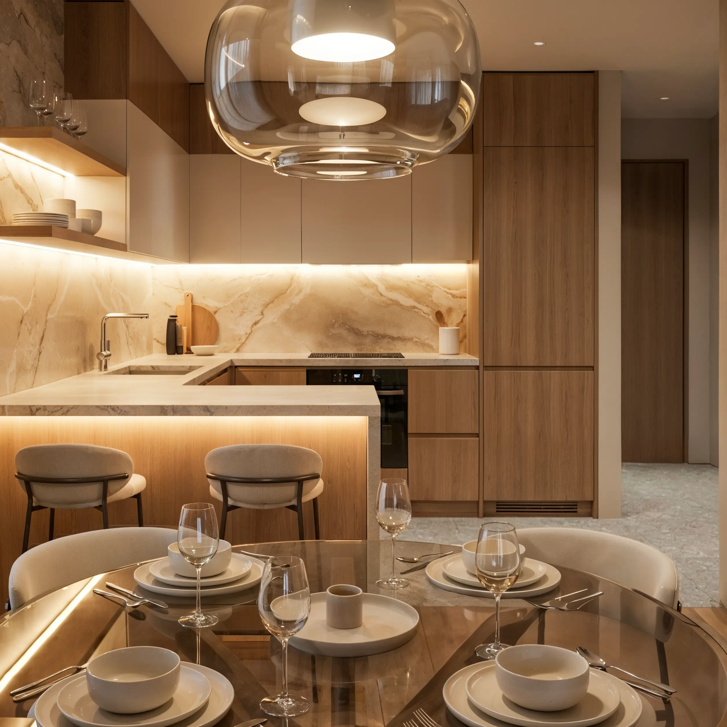 Mieszkanie dwupoziomowe większe