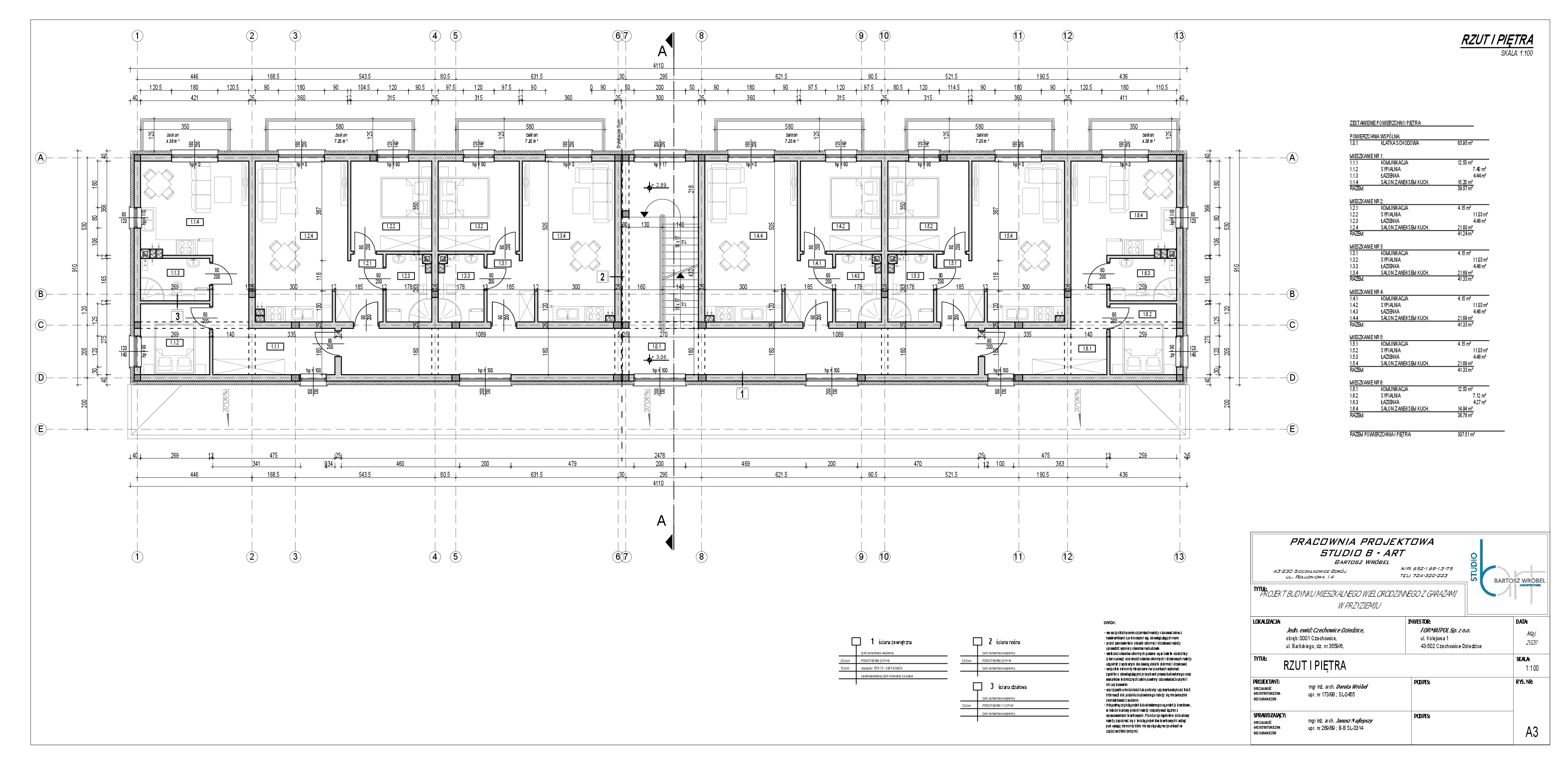 Rzut pierwszego piętra