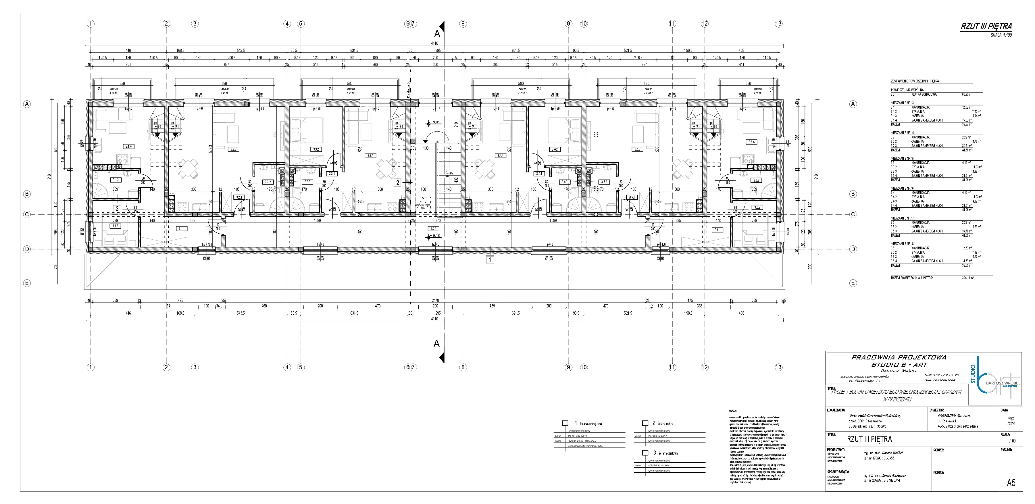 Rzut trzecigo piętra